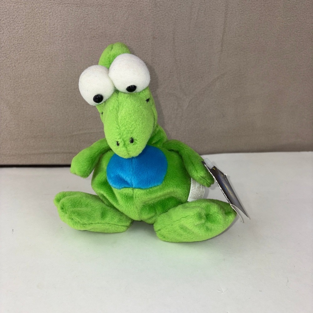 Vintage‎ DINKO Alien Pets Beanbag Plush 1994 7 in Stuffed Alien